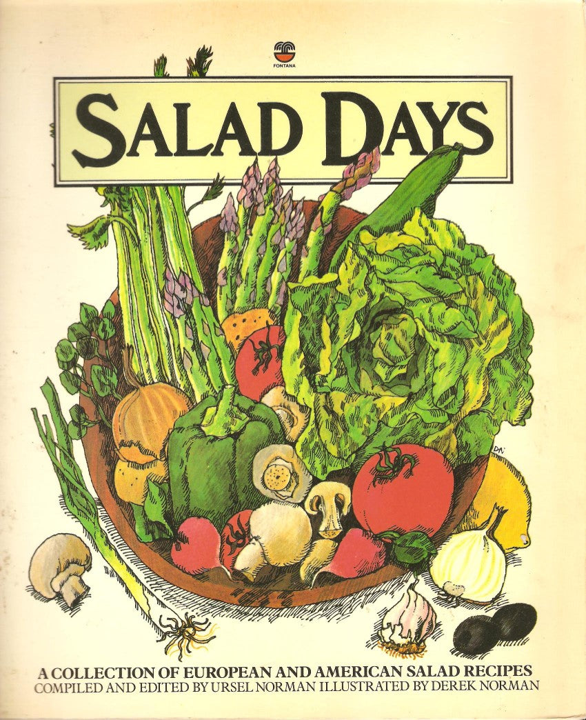 Livre Salad Days: A Collection of European and American Salad Recipes - Ursel Norman (Livre d'occ...