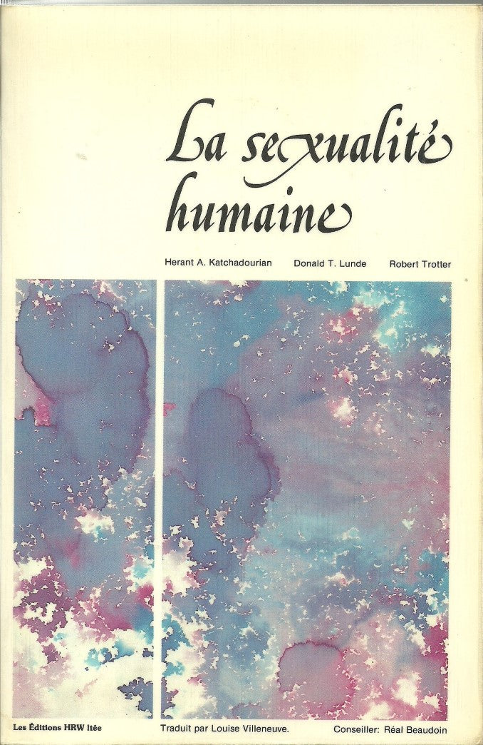 Livre La sexualité humaine - Herant A. Katchadourian (Livre d'occasion) - ISBN 0039262618