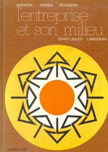 Livre L'Entreprise et son milieu - H. Buskirk (Livre d'occasion) - ISBN 0039282449