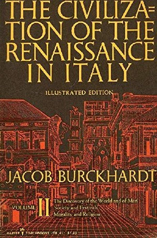 Livre The Civilization of the Renaissance in Italy - Jacob Burckhardt (Livre d'occasion) - ISBN 0...