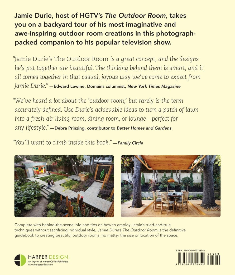 Livre The Outdoor Room - Jamie Durie (Livre d'occasion) - ISBN 0061374857