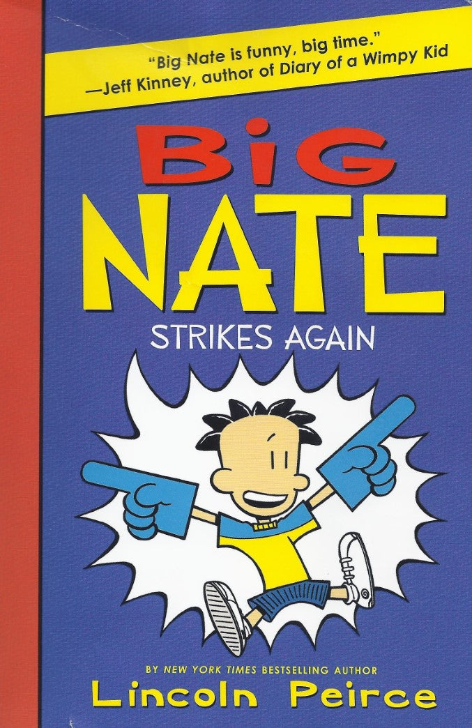 Livre Big Nate Strikes Again - Lincoln Peirce (Livre d'occasion) - ISBN 0062036564