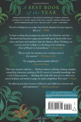 Livre State of Wonder (Livre d'occasion) - ISBN 006204981X