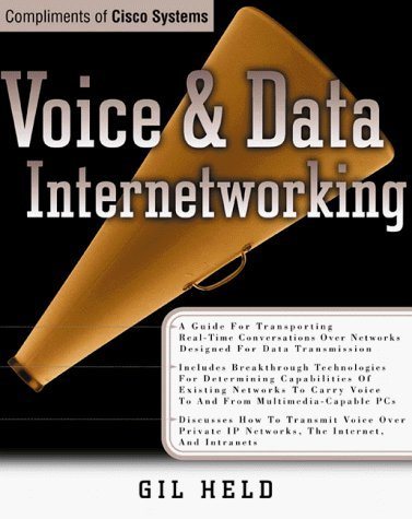 Livre Voice and Data Internetworking - Gil Held (Livre d'occasion) - ISBN 0072124296