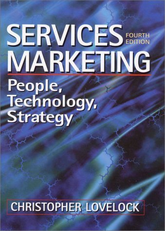 Livre Services Marketing: People, Technology, Strategy (4th Edition) (Livre d'occasion) - ISBN 01...