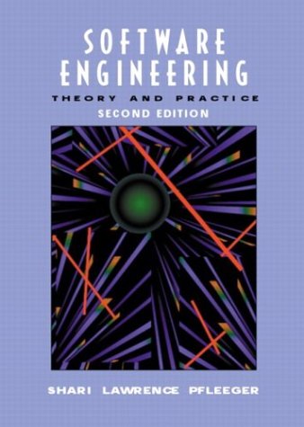 Livre Software Engineering : Theory and Practice (2nd Edition) - Shari Lawrence Pfleeger (Livre d...