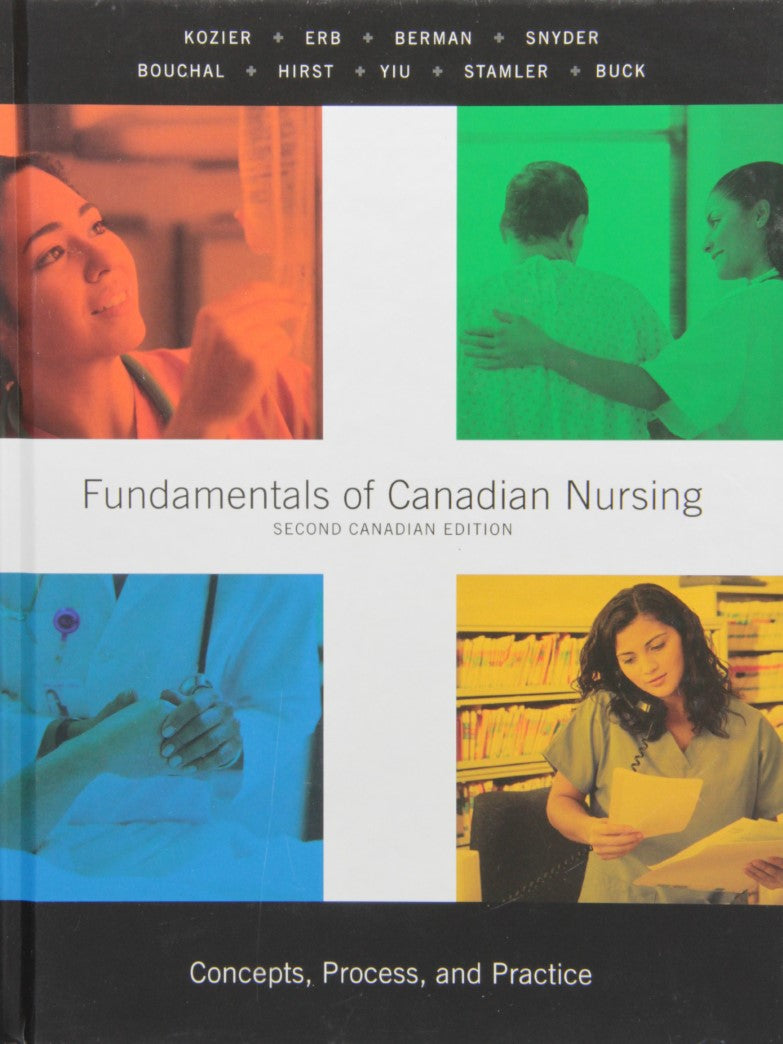 Livre Fundamentals of Canadian nursing : concepts, process and practice - Kozier (Livre d'occasio...