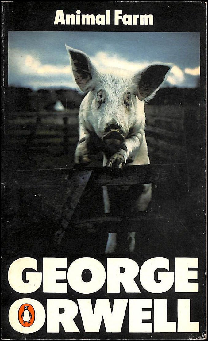 Livre Animal Farm - George Orwell (Livre d'occasion) - ISBN 0140008381