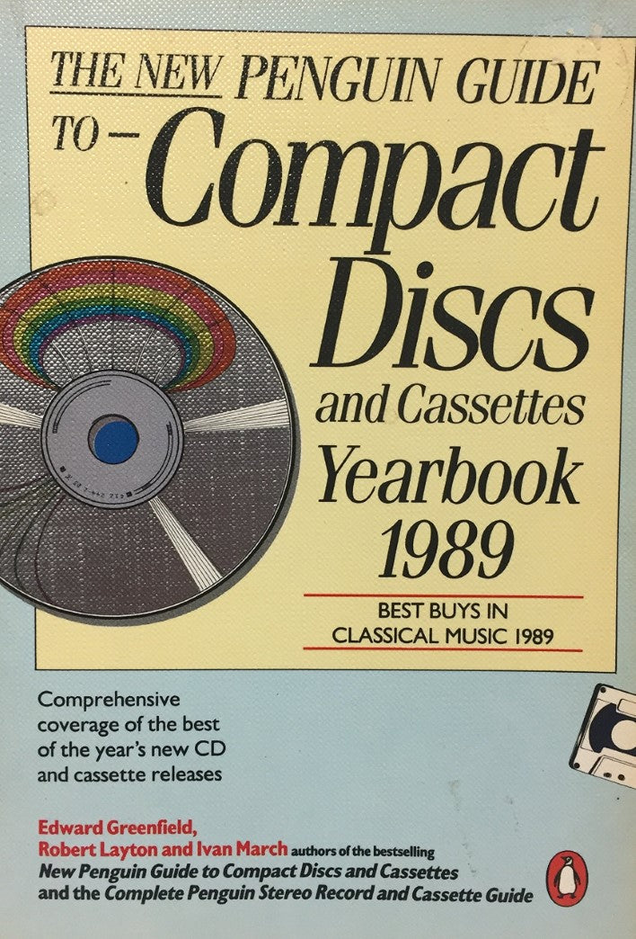 Livre Penguin Guide To Compact Discs And Cassettes Yearbook 1989 (Livre d'occasion) - ISBN 014012...