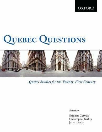 Livre Quebec Questions: Quebec Studies for the Twenty-First Century - Stephan Gervais (Livre d'oc...