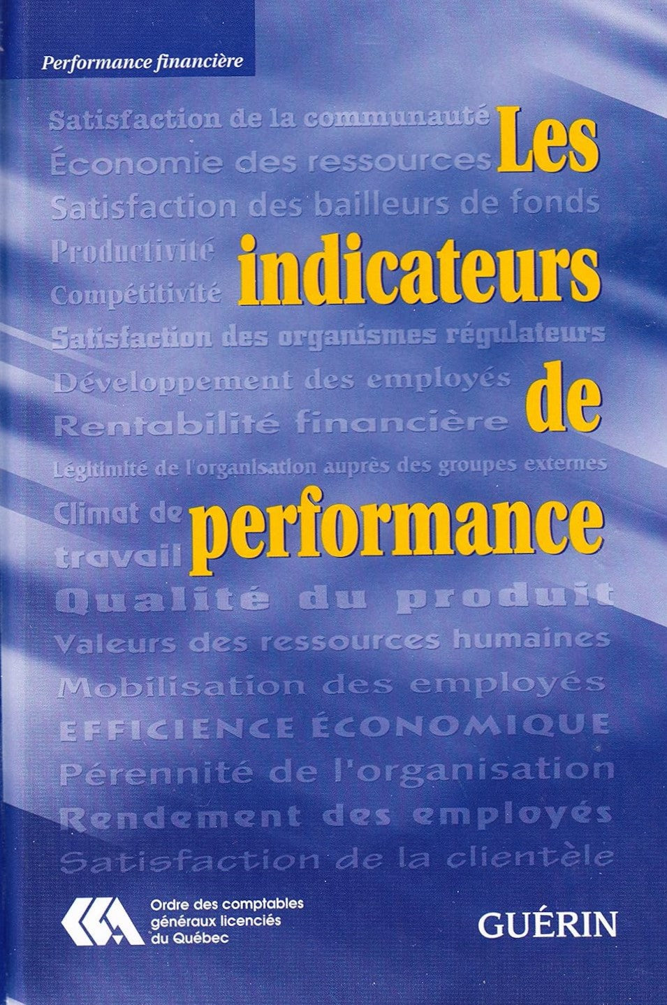 Livre Les indicateurs de performance - Collectif (Livre neuf) - ISBN 2760143023
