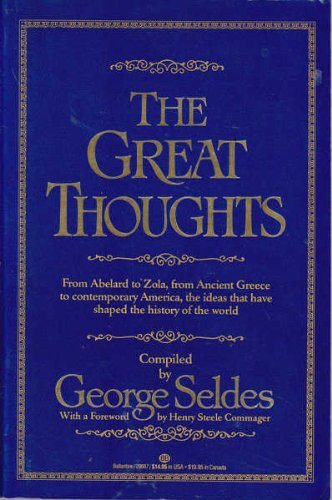 Livre The Great Thoughts - George Seldes (Livre d'occasion) - ISBN 034529887X