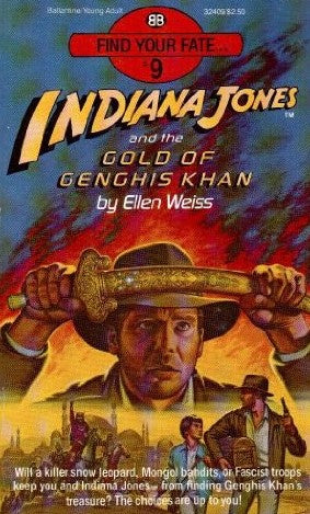 Livre Indiana Jones and The Gold Of Genchis Khan - Ellen Wseiss (Livre d'occasion)