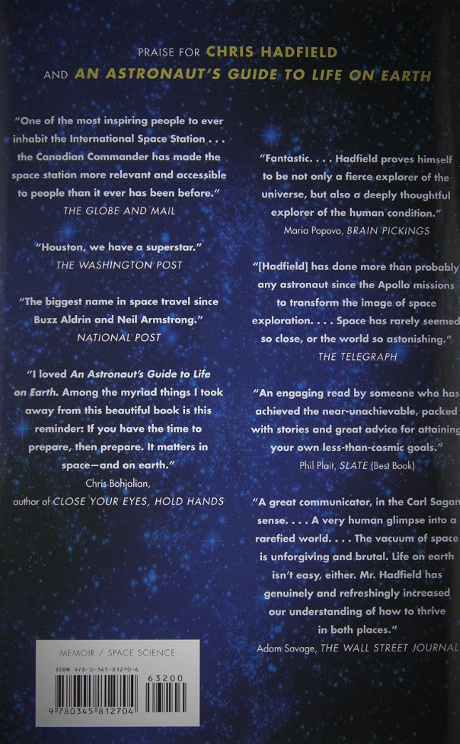 Livre An Astronaut's Guide to Life on Earth - Chris Hadfield (Livre d'occasion) - ISBN 0345812700