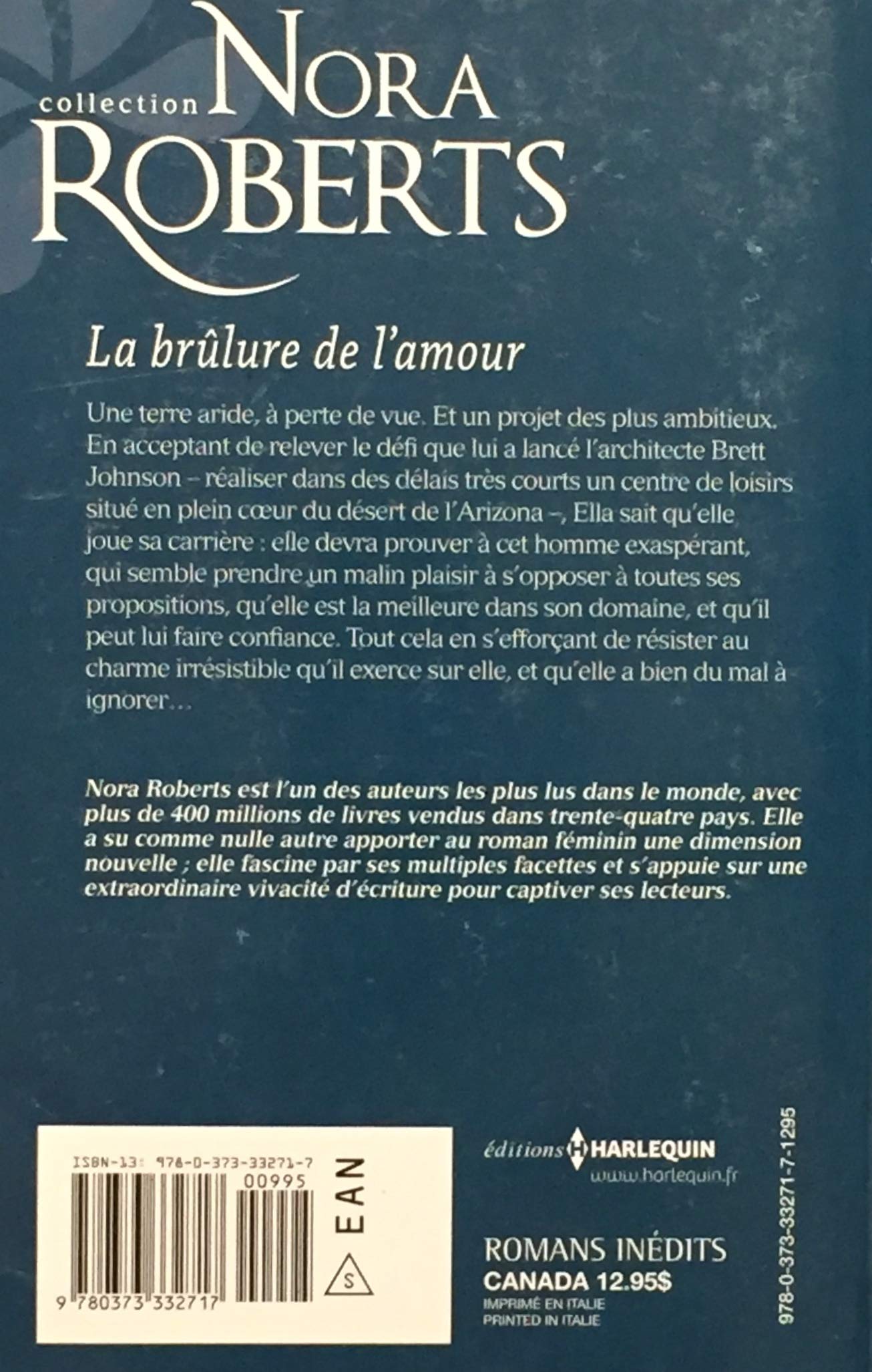 La brûlure de l'amour (Nora Roberts)
