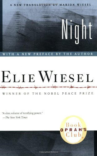 Livre Night - Elie Wiesel (Livre d'occasion) - ISBN 0374500010