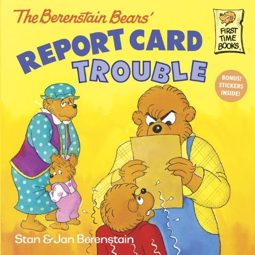 Livre Report Card Trouble - Stan & Jan Berenstain (Livre d'occasion) - ISBN 0375811273