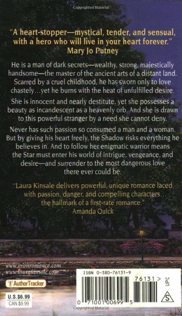 Livre The Shadow And The Star - Laura Kinsale (Livre d'occasion) - ISBN 0380761319