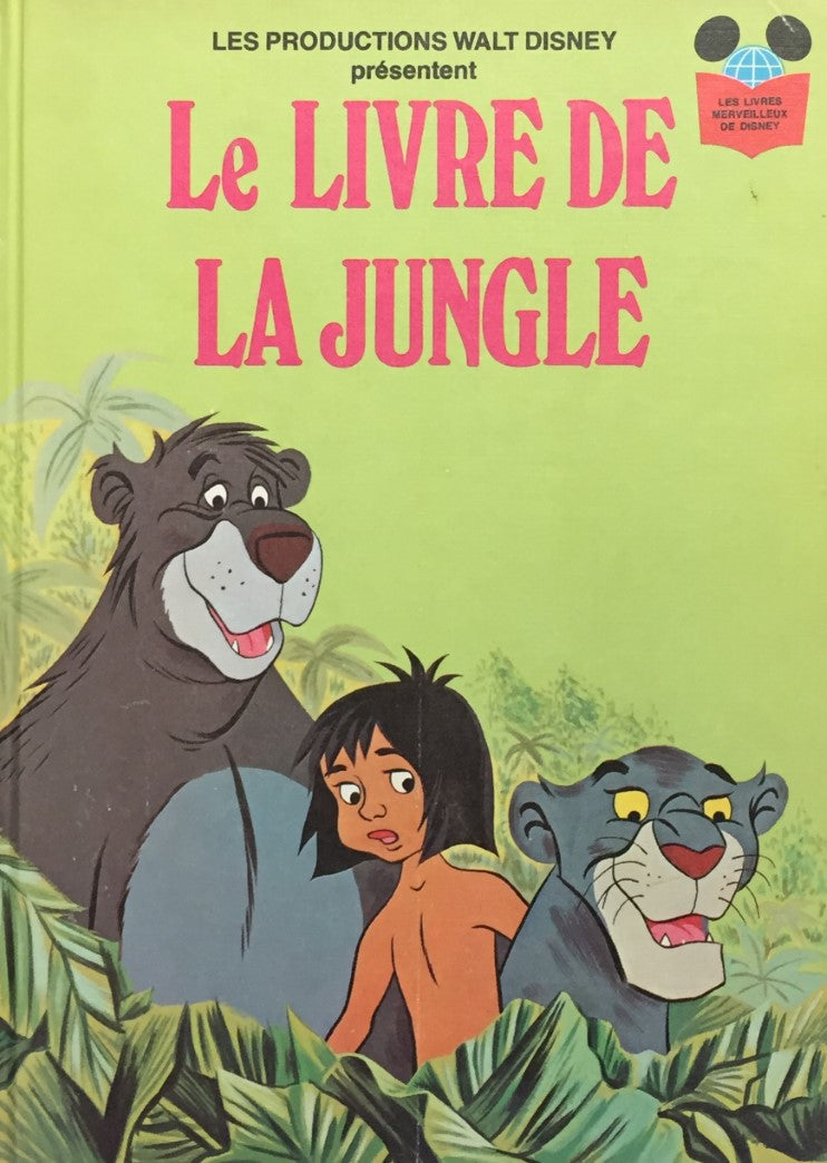 Livre Les livres merveilleux de Disney : Le livre de la jungle (Livre d'occasion) - ISBN 0394825608