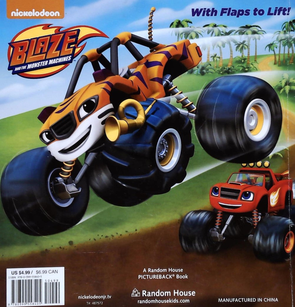 Livre Stripes and the Jungle Horn (Blaze and the Monster Machines) (Livre d'occasion) - ISBN 0399...