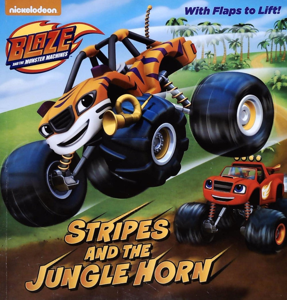 Livre Stripes and the Jungle Horn (Blaze and the Monster Machines) (Livre d'occasion) - ISBN 0399...