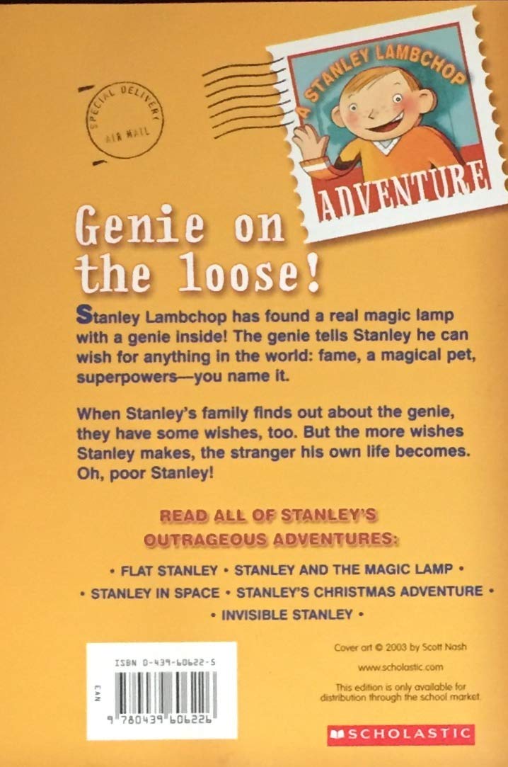 Livre Stanley and the magic lamp - Jeff Brown (Livre d'occasion) - ISBN 0439523540