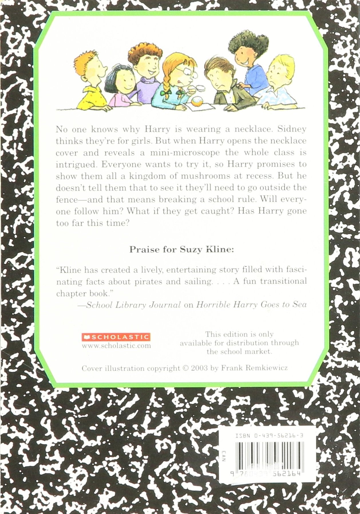 Livre Horrible harry and the Mud Gremlins - Suzy Kline (Livre neuf) - ISBN 0439562163