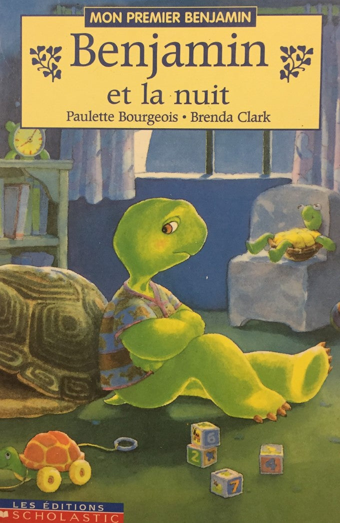 Livre Benjamin et la nuit (Paulette Bourgeois, Brenda Clark) (Livre d'occasion) - ISBN 0439985455