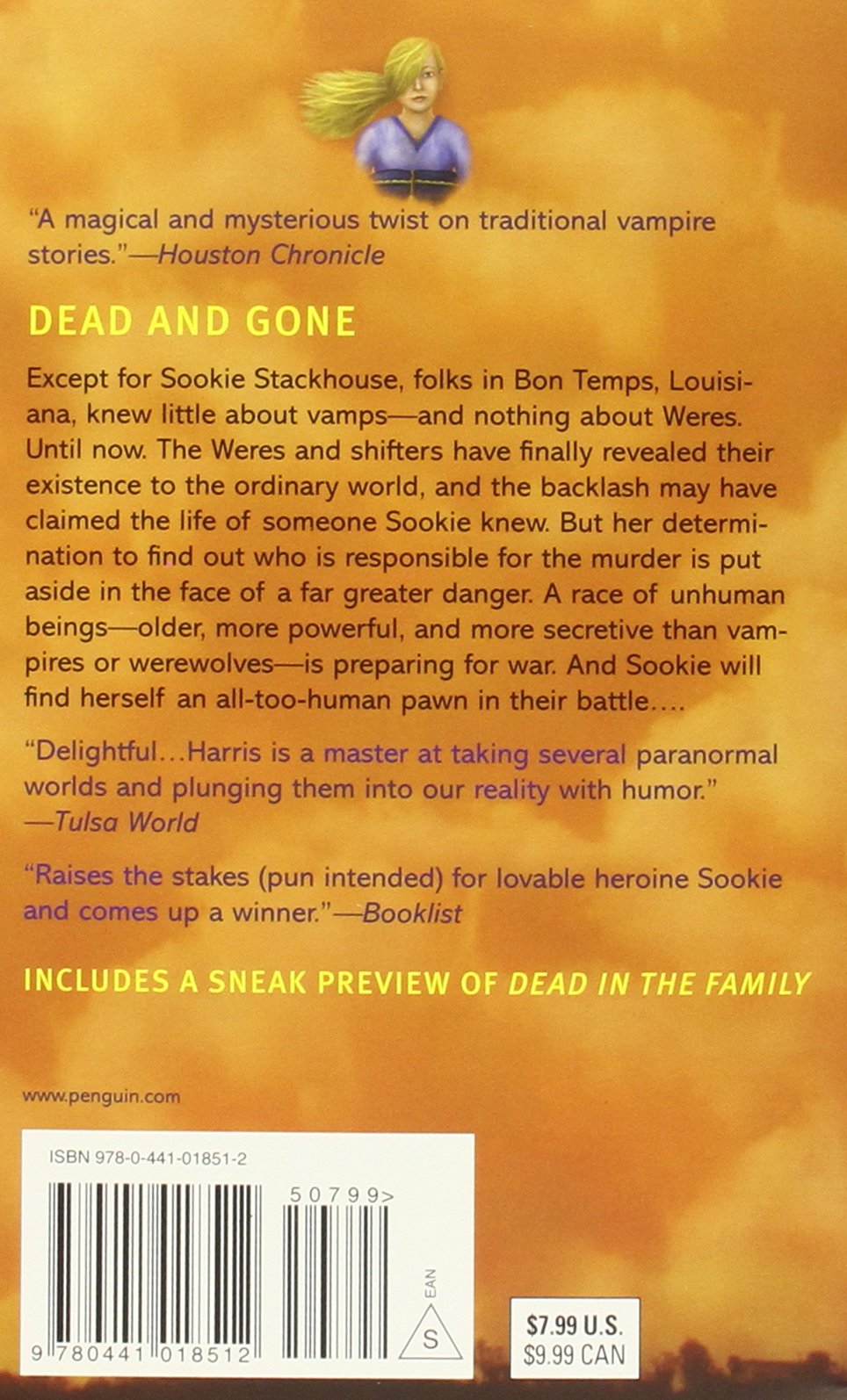 Livre Dead and Gone - Charlaine Harris (Livre d'occasion) - ISBN 0441018513