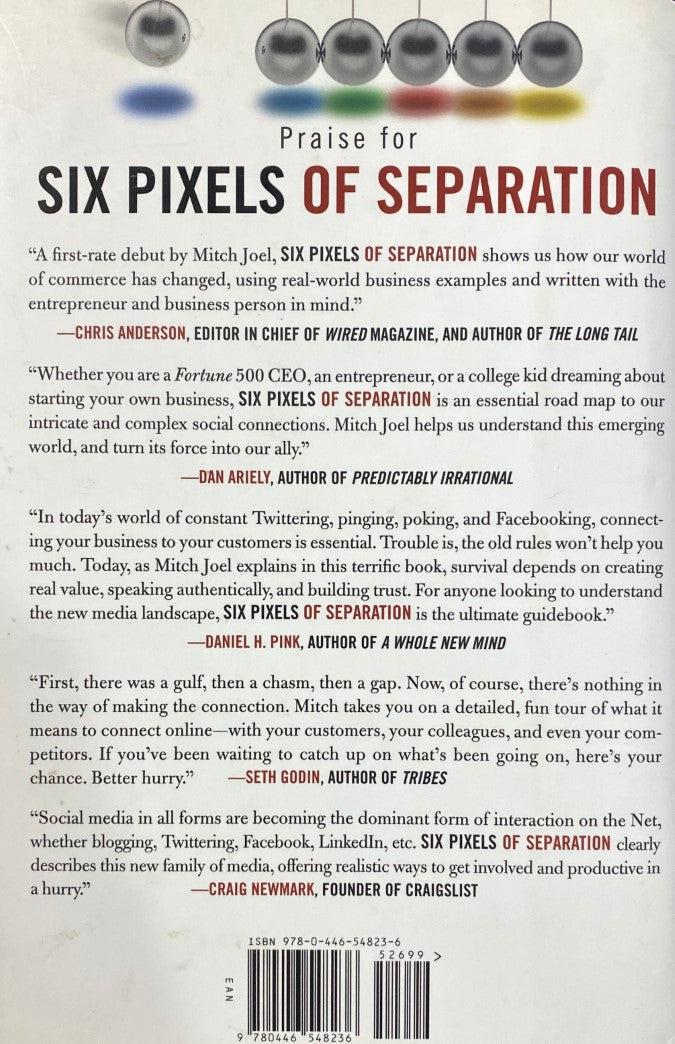 Livre Six Pixels of Separation: Everyone Is Connected. Connect Your Business to Everyone. - Mitch...