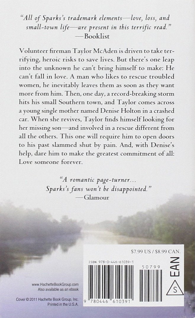 Livre The Rescue - Nicholas Sparks (Livre d'occasion) - ISBN 0446610399