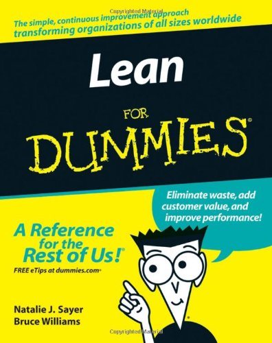 Livre Lean For Dummies - Natalie J. Sayer (Livre d'occasion) - ISBN 0470099313
