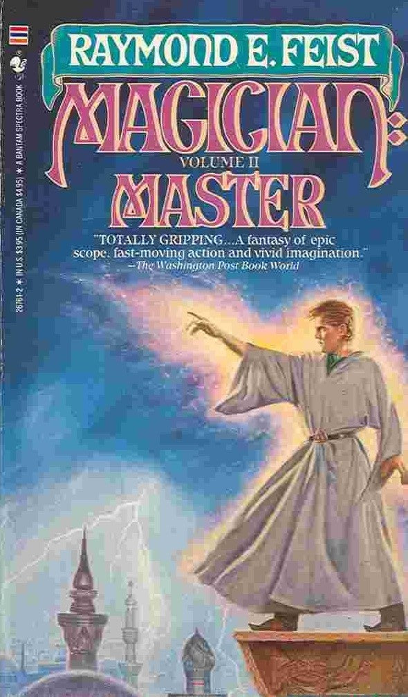 Livre Magician : Master - Raymond E. Feist (Livre d'occasion) - ISBN 0553267612