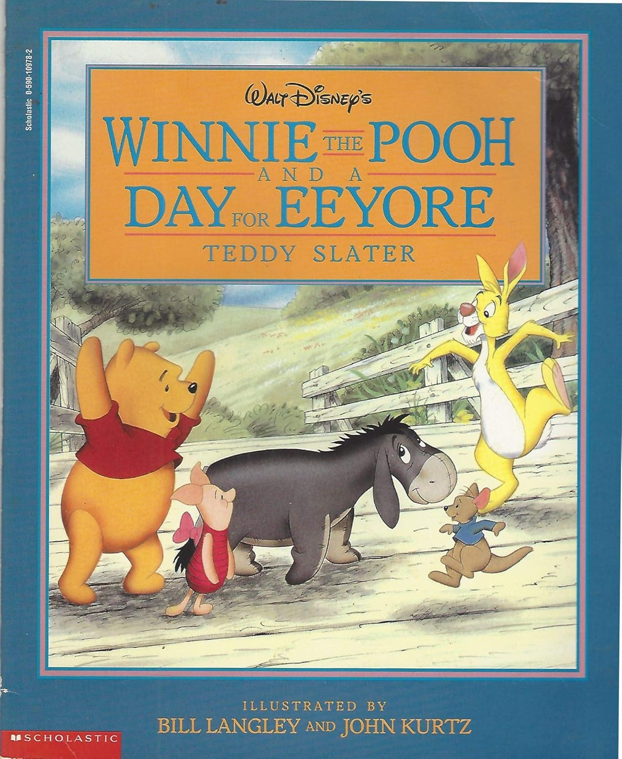 Livre Walt Disney's Winnie the Pooh and a day for Eeyore - Teddy Slater (Livre d'occasion) - ISBN...
