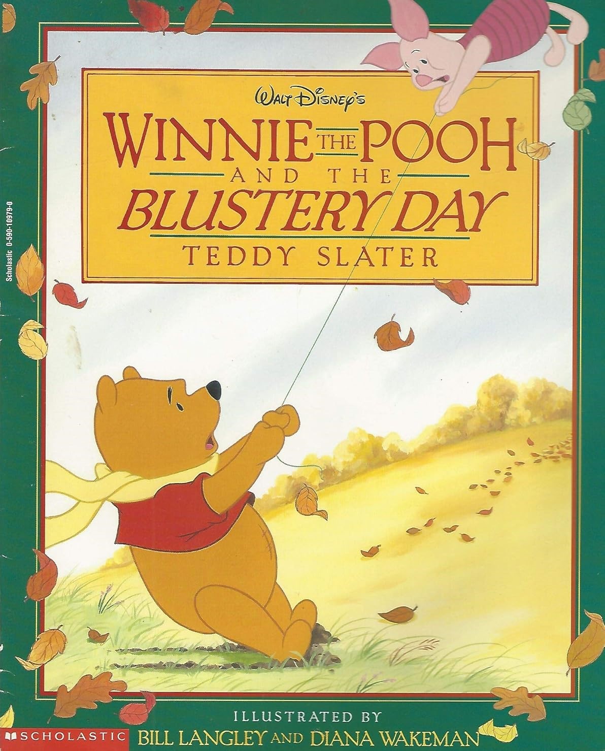 Livre Walt Disney's Winnie the Pooh and the blustery day - Teddy Slater (Livre d'occasion) - ISBN...