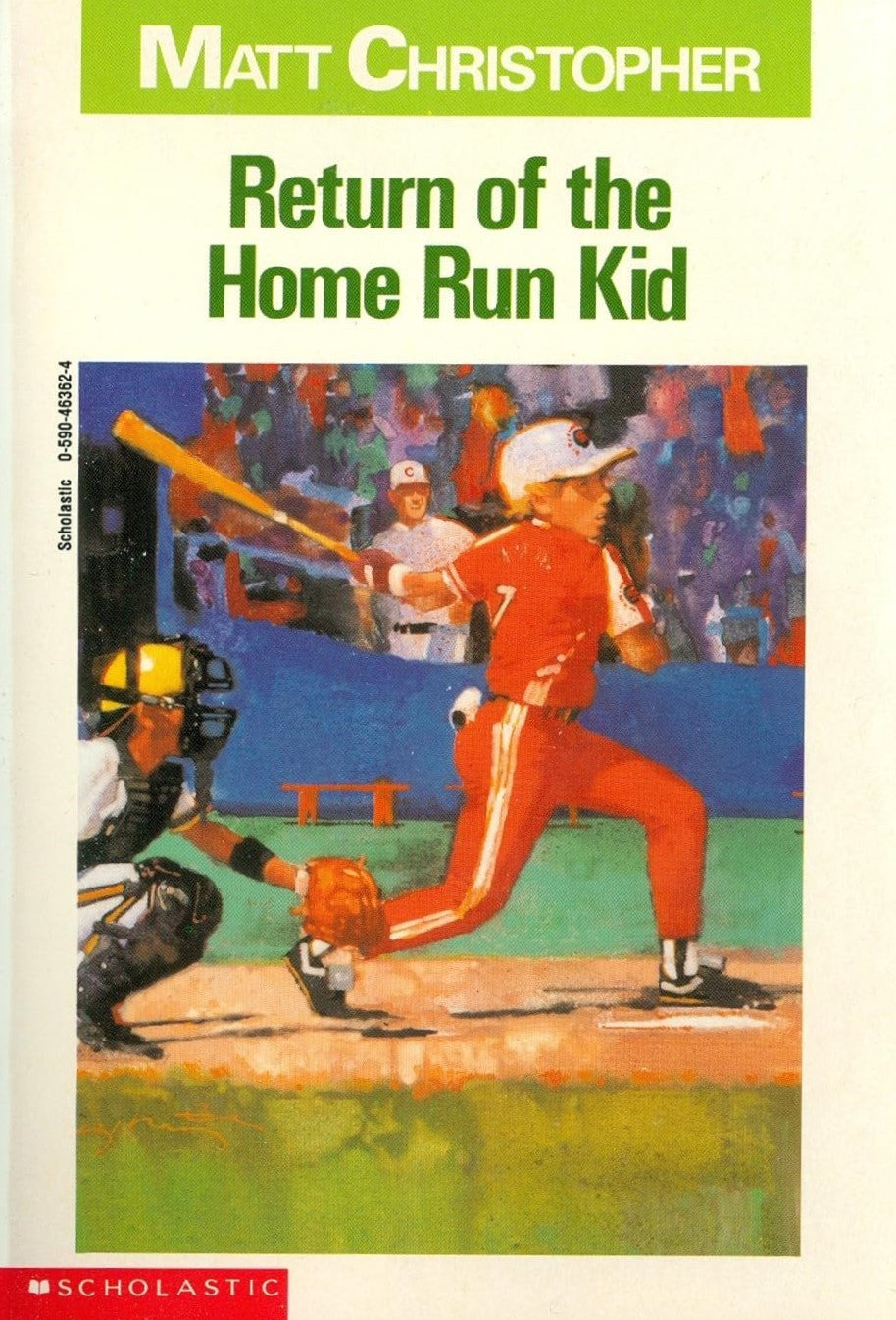 Livre Return Of The Home Run Kid - Matt Christopher (Livre d'occasion) - ISBN 0590463624