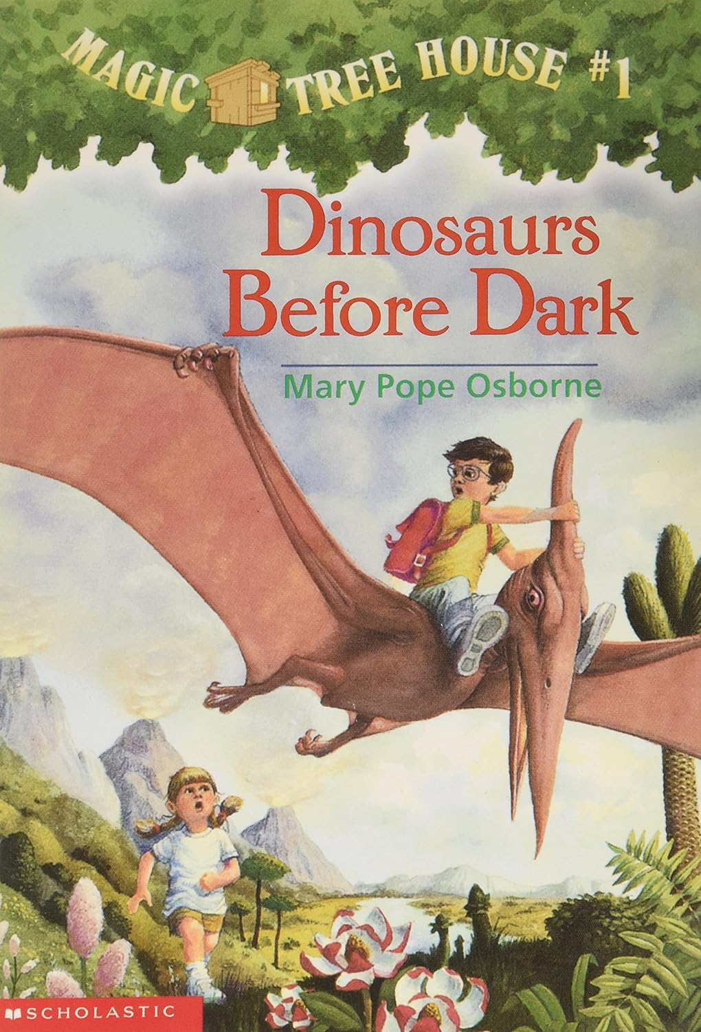 Livre Dinosaurs Before Dark - Mary Pope Osborne (Livre d'occasion) - ISBN 0590623524
