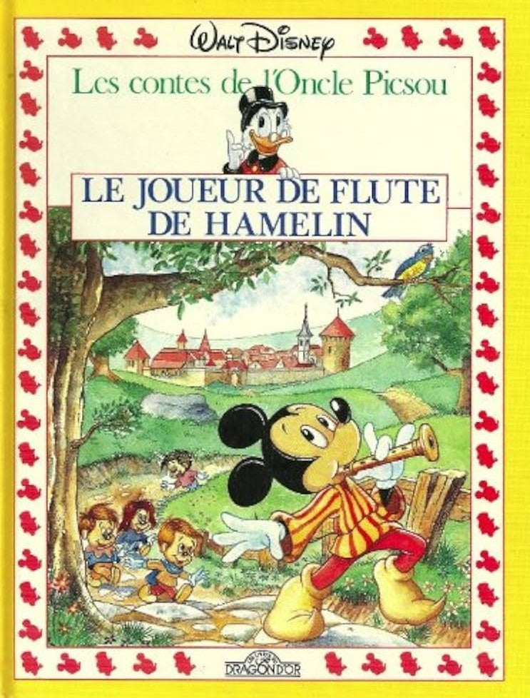 Livre Le joueur de flute de Hamelin - Disney (Livre d'occasion)