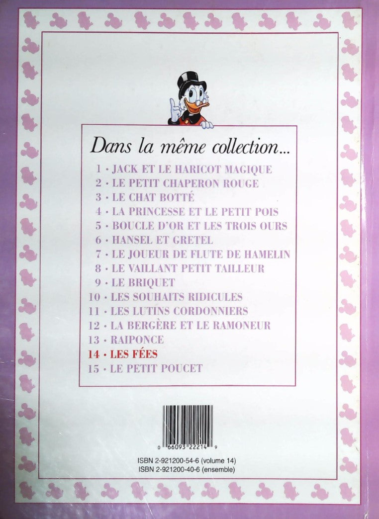 Livre Les fées - Disney (Livre d'occasion) - ISBN 2921200546