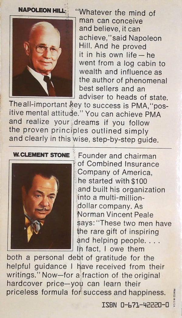 Success Through A Positive Mental Attitude (Napoleon Hill)