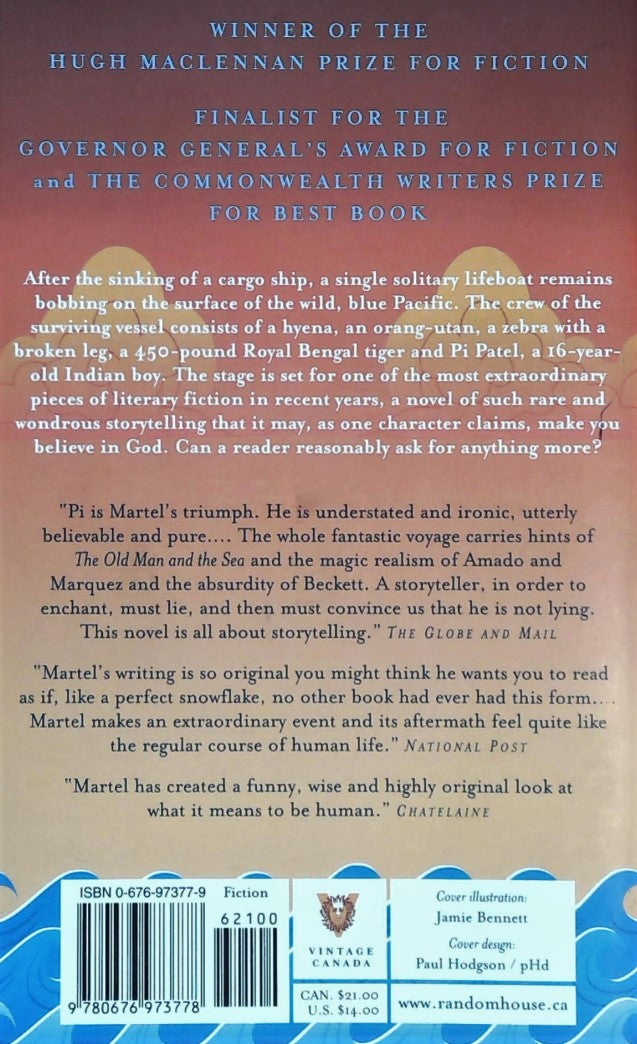 Life of Pi (Yann Martel)