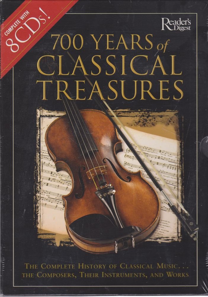 Livre 700 Years of Classical Treasures : A Tapestry in Music and Words (With Audio CDs) (Livre d'...