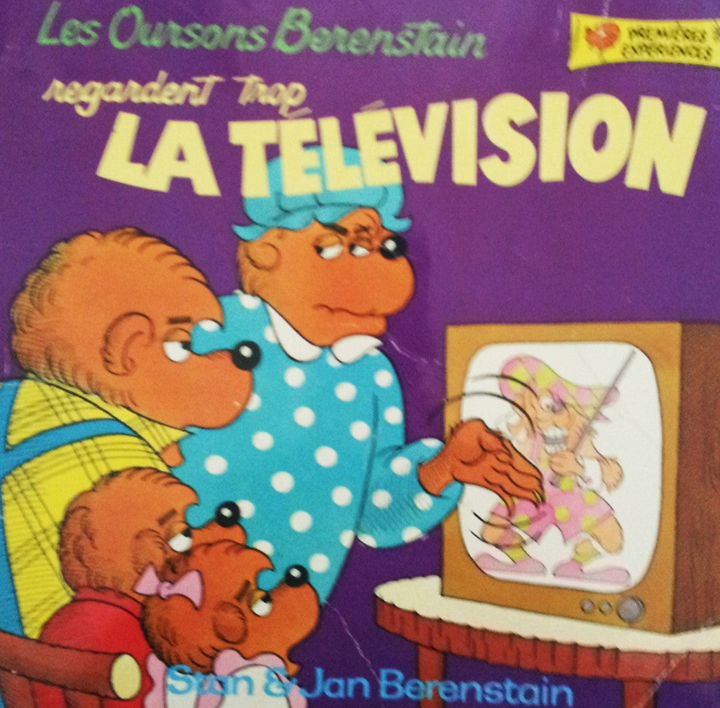Livre Les Oursons Berenstain regardent trop la télévision - Stan & Jan Berenstain (Livre d'occasi...