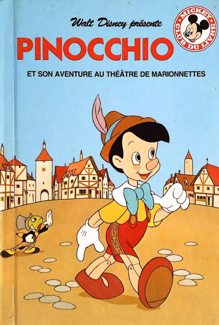 Livre Pinocchio et son aventure au théâtre de marionnettes - Walt Disney (Livre d'occasion) - ISB...