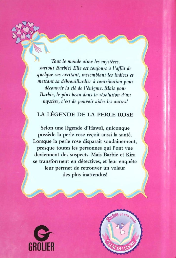 Livre La légende de la perle rose (Livre d'occasion) - ISBN 071723245X