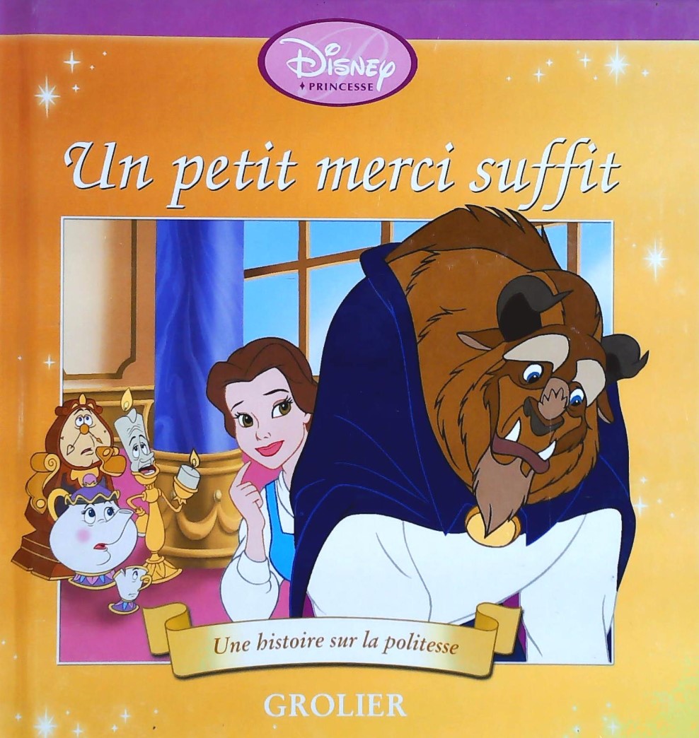 Disney Princesse : Un petit merci suffit : Une histoire sur la politesse