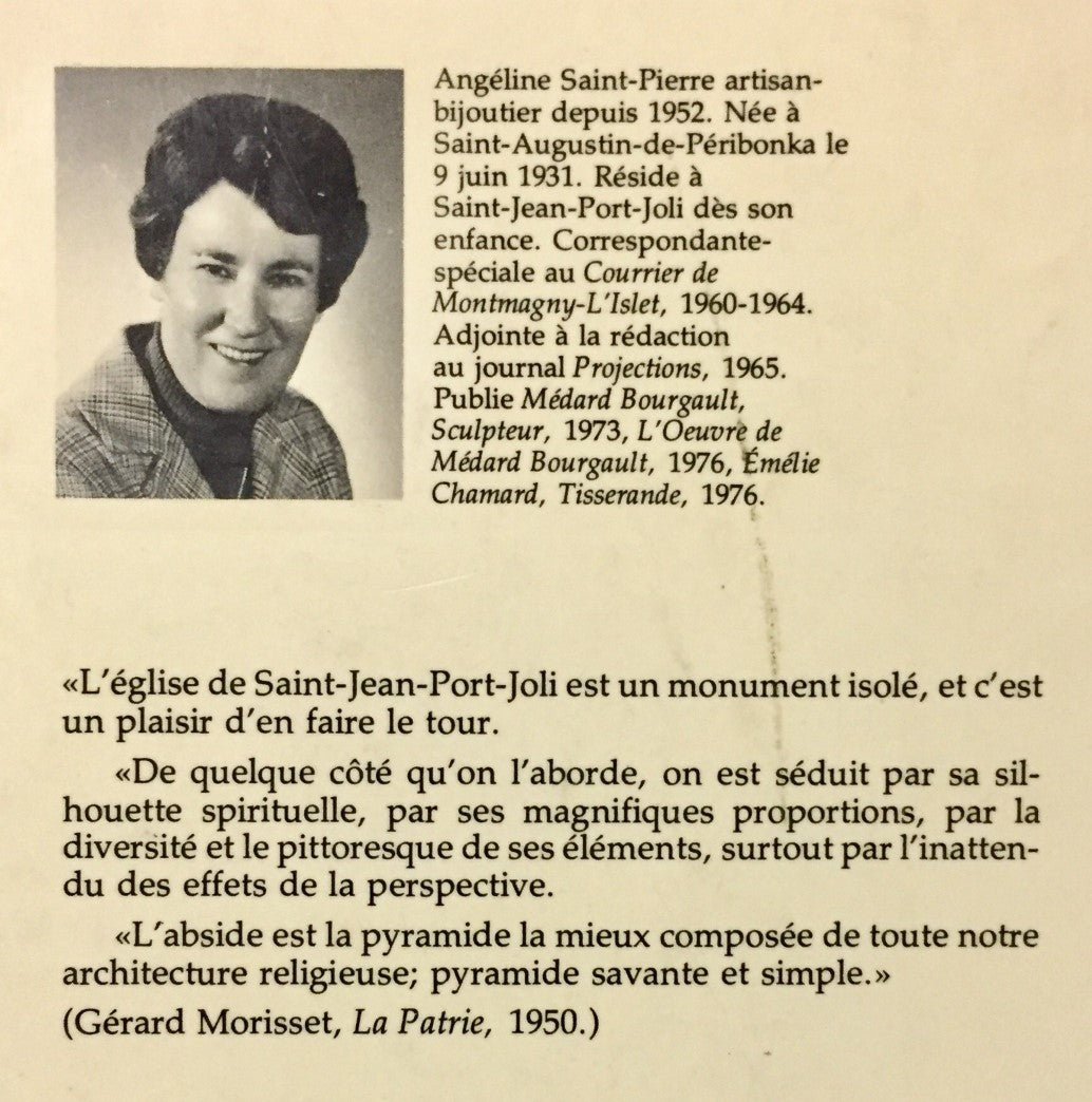 Livre L'église de Saint-Jean-Port-Joli (Livre d'occasion) - ISBN 0775705799