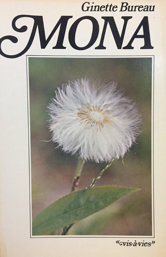 Livre Mona - Ginette Bureau (Livre d'occasion) - ISBN 0777338440