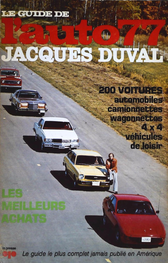 Livre ISBN 0777701499 Le guide de l'auto 77 (Jacques Duval)