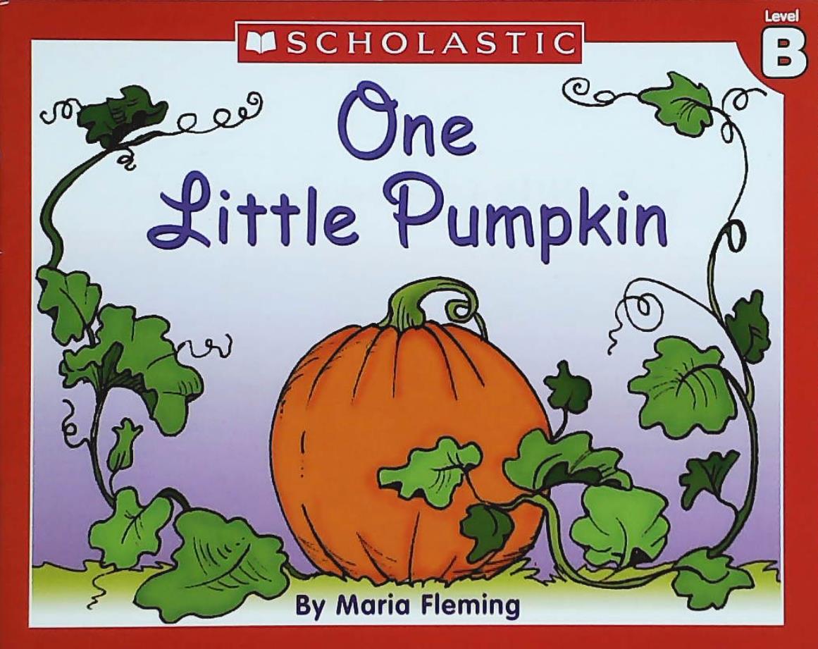 Livre One Little Pumpkin - Maria Fleming (Livre d'occasion) - ISBN 0439586615